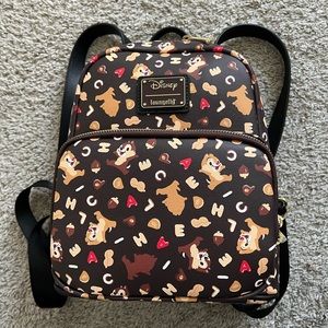 Loungefly Chip and Dale’s backpack
